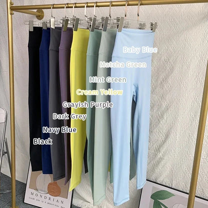 Yoga Leggings High Waist Breathable Quick Drying Yoga Pants Fitness Running Cycling Workout Gym Clothing The Clothing Company Sydney