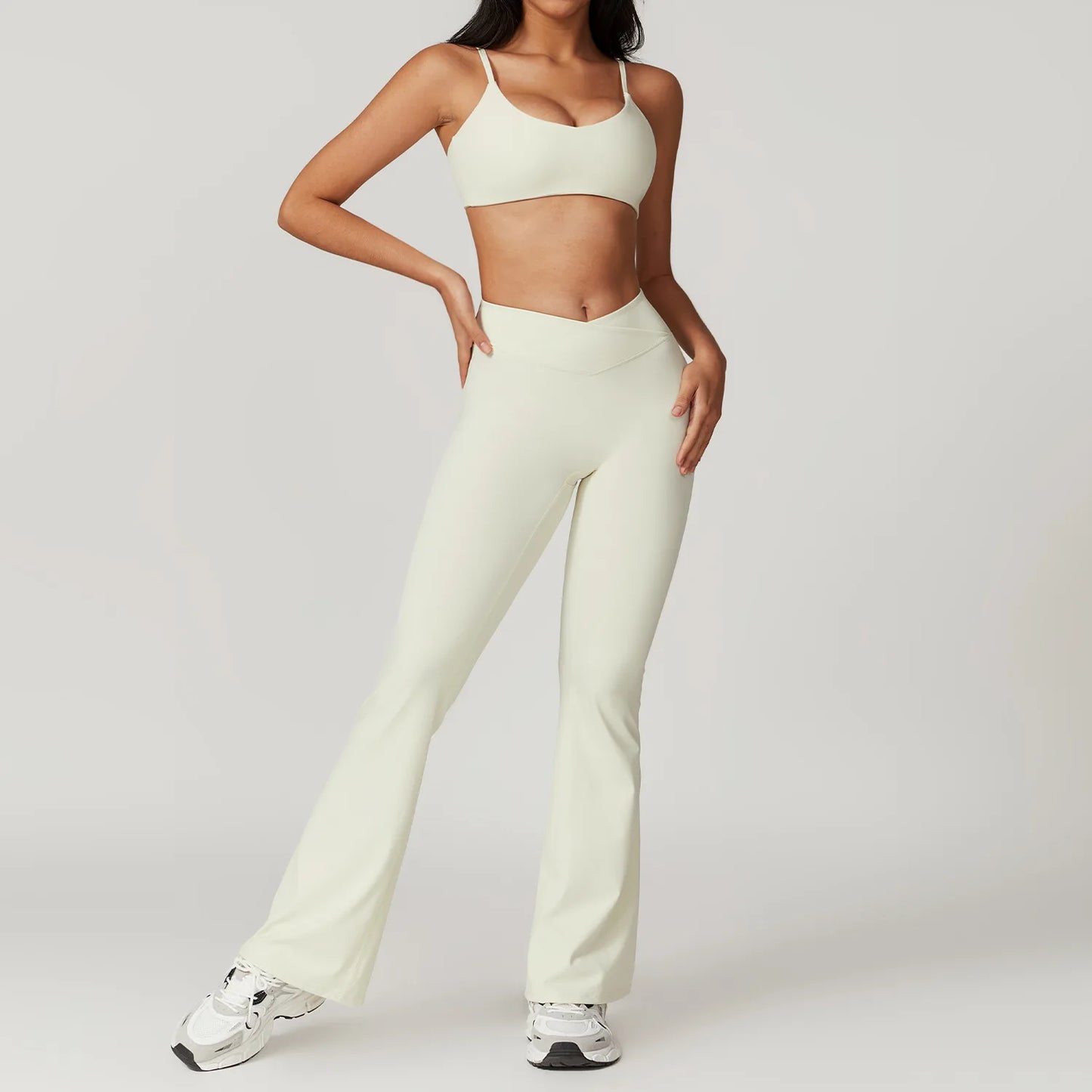 Women's Yoga Gym Activewear 2 Piece Set Sport Suit Workout Short Sleeve Crop Top High Waist Leggings Short Fitness Sports Wear