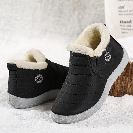 Men's Boots Snow Hiking Winter Boots For Men Outdoor Men Shoes Platform Work Shoes Footwear - The Clothing Company Sydney