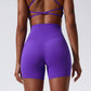 Yoga Clothing Push Up Gym Shorts Womens High Waist Sports Leggings Workout Cycling Shorts