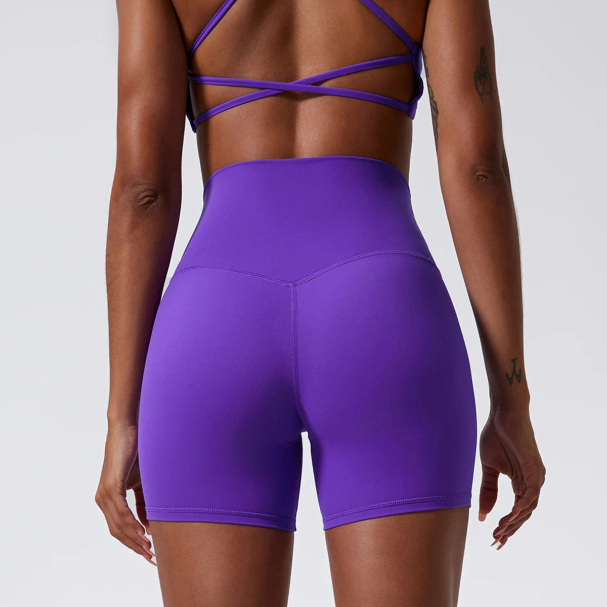 Yoga Clothing Push Up Gym Shorts Womens High Waist Sports Leggings Workout Cycling Shorts