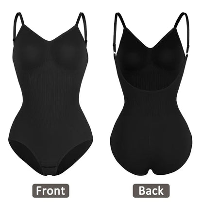 Womens Backless Bodysuits Seamless Shapewear Body Shaper Camisole Tops Corset Shapewear - The Clothing Company Sydney