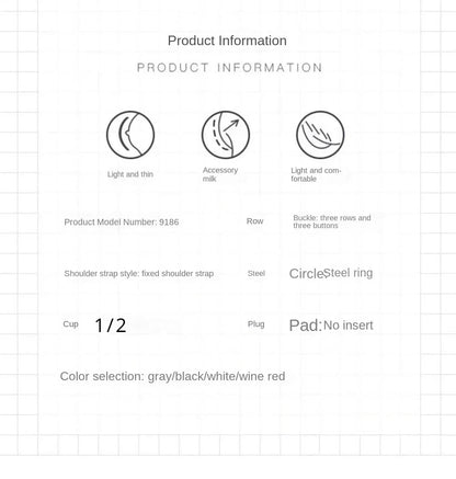 2 Piece Pull-up Bra with Bow Breathable Lace Bra Anti-slip Cup Date Night Set The Clothing Company Sydney