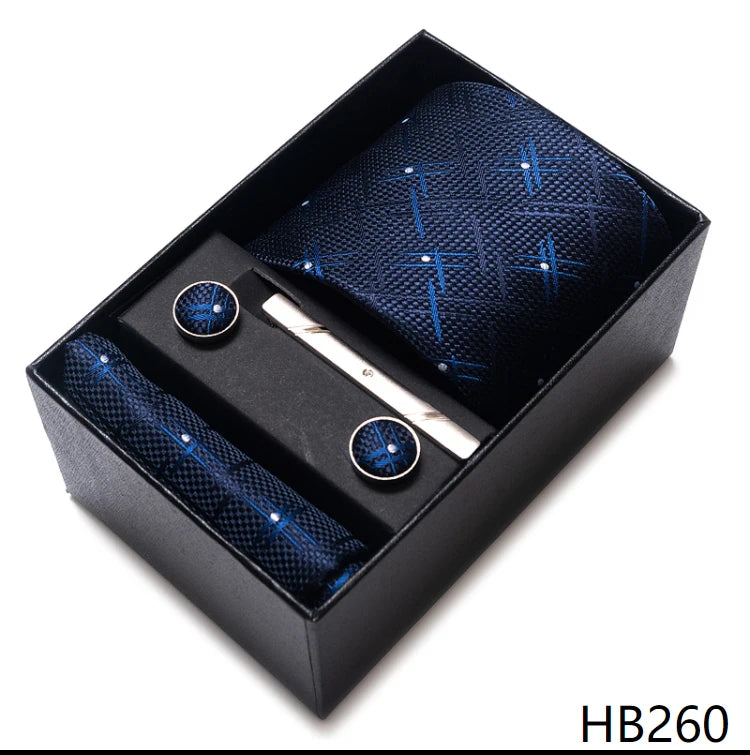 7.5 cm Business Ties Hanky Cufflink Set Tie Clips Green Necktie Corbatas For Men Wedding In Gift Box The Clothing Company Sydney