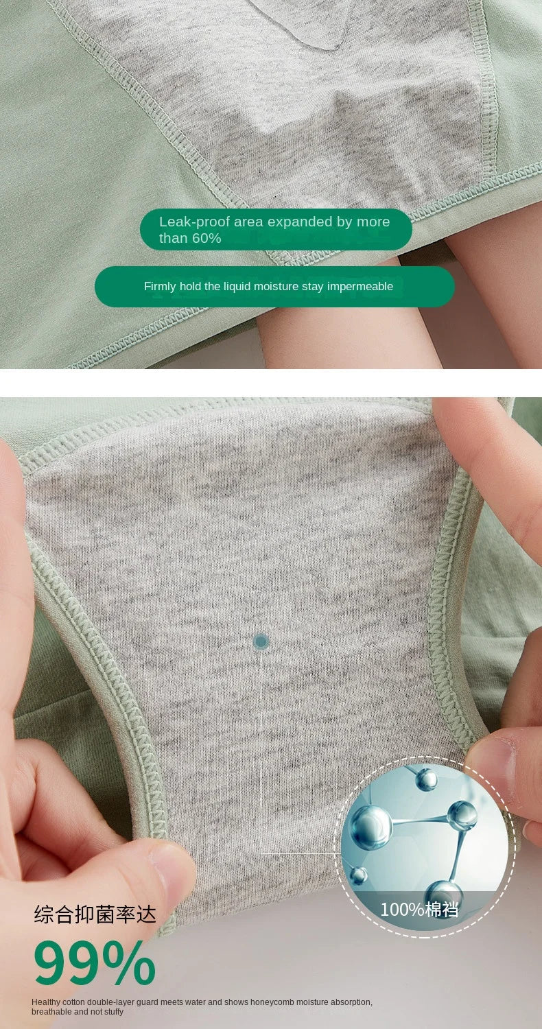 Menstruation Cotton Menstrual Panties High Waist Period Underwear Leak Proof Briefs The Clothing Company Sydney