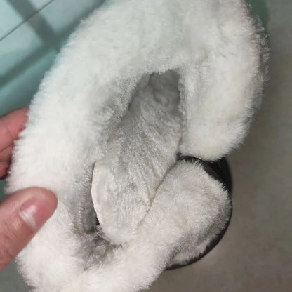 Non Slip Waterproof Snow Boots Women's Thick Plush Winter Ankle Boots Cotton Padded Shoes - The Clothing Company Sydney