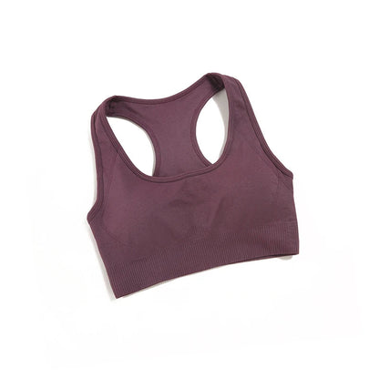 Tank Top Women's Gym Yoga Bra Padded Sports Bra Removable Workout Push Up Crop Top Fitness Bra Athletic Sportswear The Clothing Company Sydney