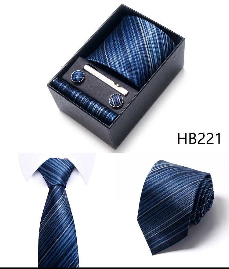 7.5 cm Business Ties Hanky Cufflink Set Tie Clips Green Necktie Corbatas For Men Wedding In Gift Box The Clothing Company Sydney