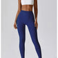 Seamless Yoga Pants Women's V Shaped Push Up Fitness High Waist Gym Running Workout Sports Yoga Tight Leggings
