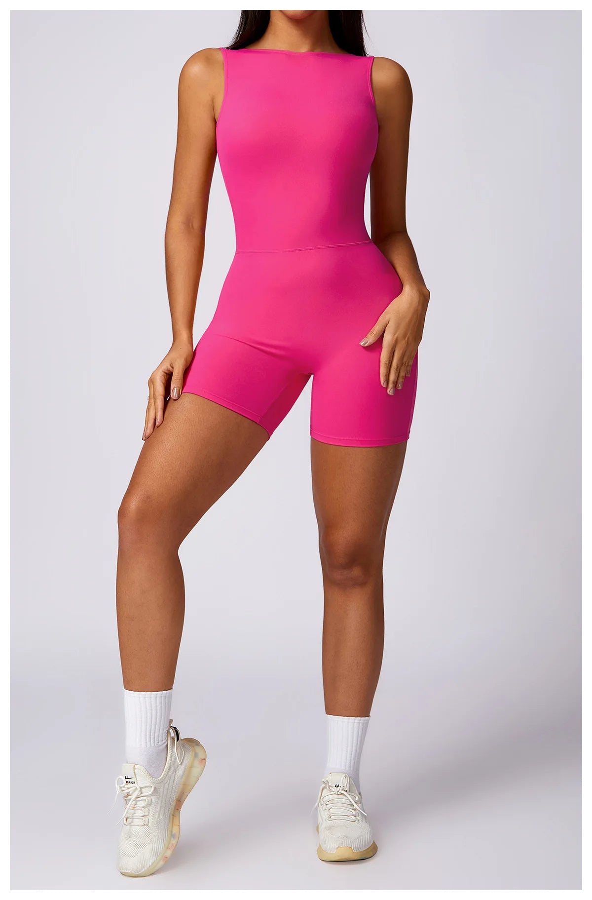 Yoga Jumpsuit Women's Fitness Sports Overalls Gym Clothing Set Yoga Wear Workout Outfit Push Up Activewear - The Clothing Company Sydney