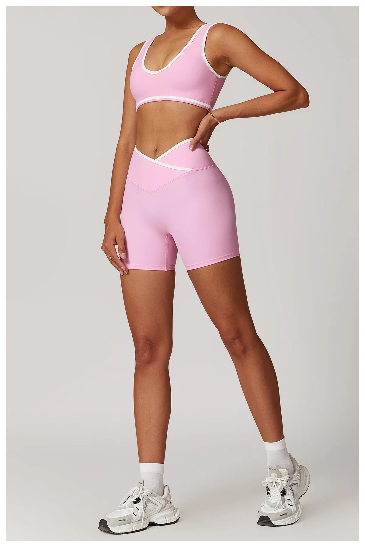 2 Piece Yoga Set Women's Workout Outfits Fitness Sportswear Gym Tracksuit High Waist Leggings Sports Bra Athletic Wear The Clothing Company Sydney