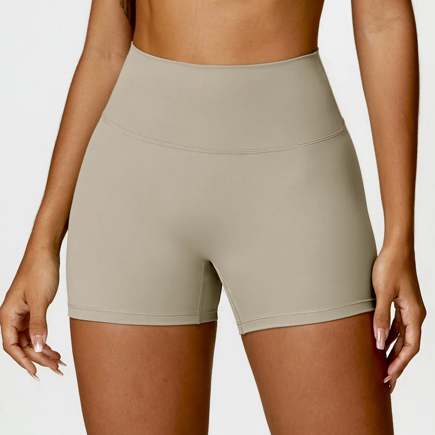 Women's Yoga Shorts Gym Leggings Cycling Slim Fit Workout Shorts High Waist Sports Shorts - The Clothing Company Sydney