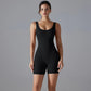 One Piece V Back Sports Jumpsuit Gym Romper Sleeveless Sportswear Bodysuit Women's Casual One-Piece Suit Yoga Clothing Set The Clothing Company Sydney