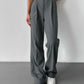 Classic Formal Straight Leg Pants Spring Summer Women's Versatile Casual Wear Loose Fit Wide Leg Pants The Clothing Company Sydney