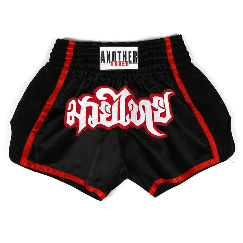 Muay Thai Shorts Breathable Men's Boxing Pants Fight Kickboxing Shorts Kids Boys Girls Women Martial Arts Uniform The Clothing Company Sydney