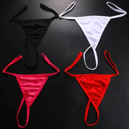 Round Rhinestone Thong Adjustable Body Accessories G String Water Drop Crystal Bikini Panties Chain Swimsuit for Women - The Clothing Company Sydney