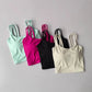 Women's Sports Bras Fitness Top Lingerie, Push Up Fixed Pad Yoga Bra Knotted Back Running Vest Gym Tops The Clothing Company Sydney