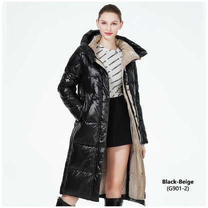Women's Hooded Warm Puffer Jackets Quilted Coat The Clothing Company Sydney