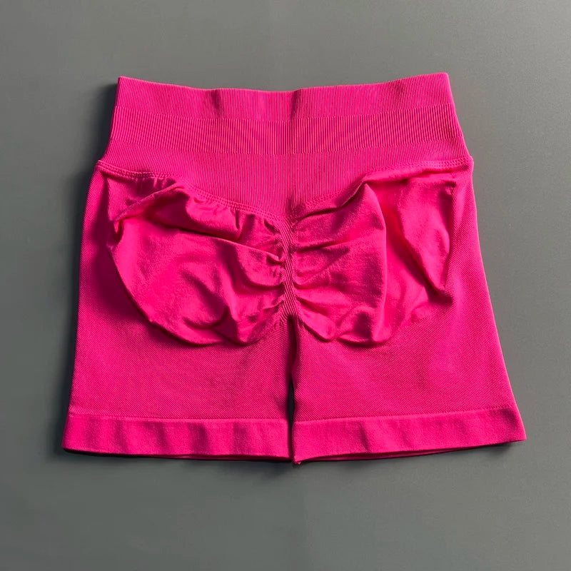 Women's Impact Shorts 4.5'' Low Waist Seamless Yoga Shorts Scrunch Bum Gym Shorts Workout Biker Short Stretch Fitness Shorts The Clothing Company Sydney
