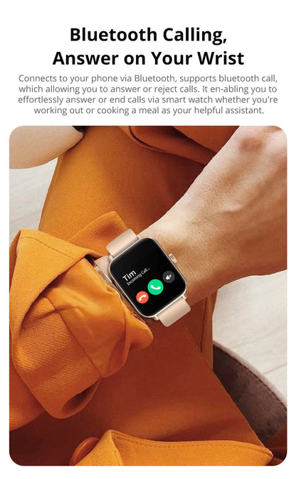 P81 Smart Watch Ultra 1.9 inch Screen 24H Health Monitor Bluetooth Smartwatch Men Women The Clothing Company Sydney