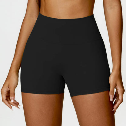 Women's Yoga Shorts Gym Leggings Cycling Slim Fit Workout Shorts High Waist Sports Shorts - The Clothing Company Sydney