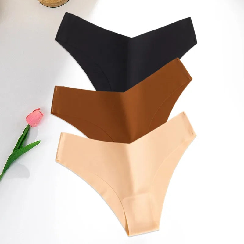 3 Pack Women's Seamless Panties Underwear Lingerie Intimate Briefs Ladies Underpants Brief Set The Clothing Company Sydney