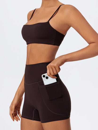 2 Piece Sports Suit Women Half Zipper Long Sleeves Slim Yoga Set Flared Activewear Gym Workout Sportswear The Clothing Company Sydney