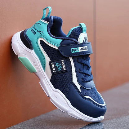 Kids’ Breathable Summer Sneakers – Hook & Loop Mesh Running Shoes for Boys & Girls The Clothing Company Sydney