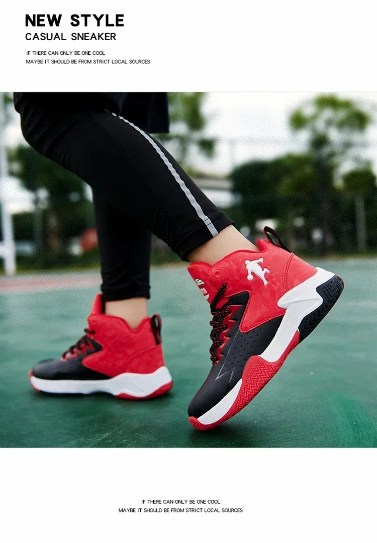Kids Basketball Shoes – Breathable Non-Slip Sneakers The Clothing Company Sydney