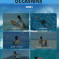Women's Swimwear One piece Thin Diving Suit Long Sleeve Full Body Surfing Snorkelling Beach Wear Sunscreen Swimsuit - The Clothing Company Sydney