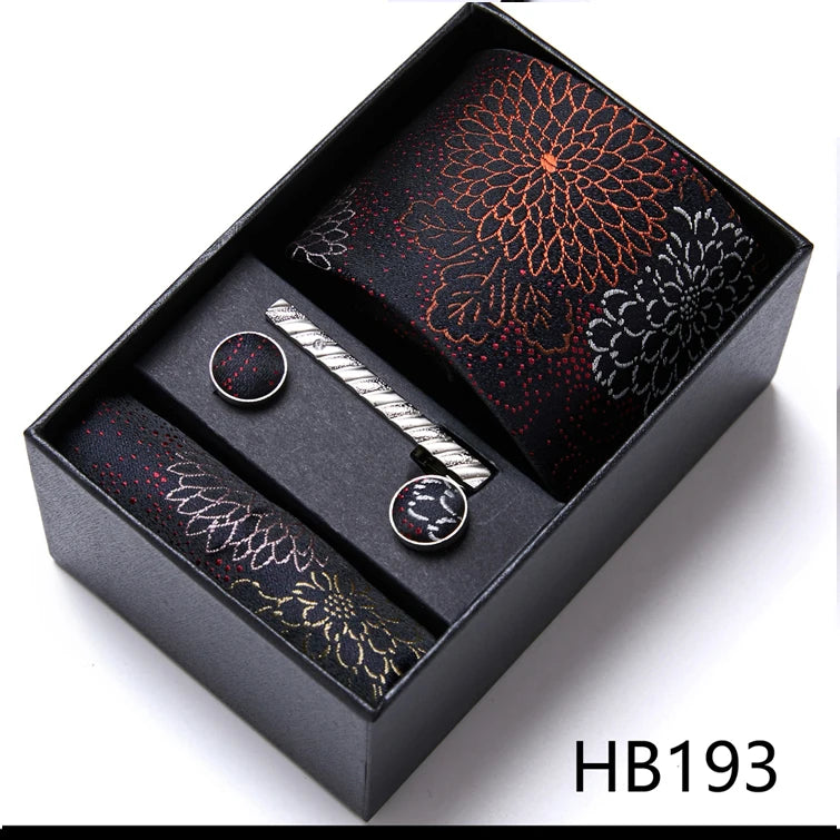 7.5 cm Business Ties Hanky Cufflink Set Tie Clips Green Necktie Corbatas For Men Wedding In Gift Box The Clothing Company Sydney