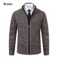 Men's Casual Stand Collar Sweater Zipper Cardigan The Clothing Company Sydney