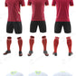 Adult Kids Customised Football Jerseys Soccer Uniform Mem Women Team Training Quick-Drying Sportswear  Futsal Tracksuit Outfit