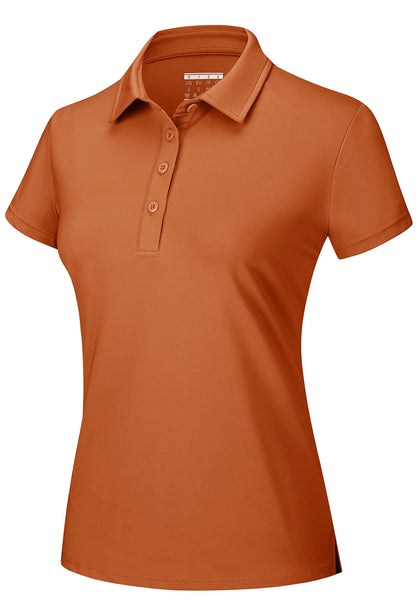 Summer UPF 50+ Short Sleeve Shirts Women's Sun Protection T-shirts Quick Dry 4 Buttons Tennis Workout Tee Golf Pullovers The Clothing Company Sydney