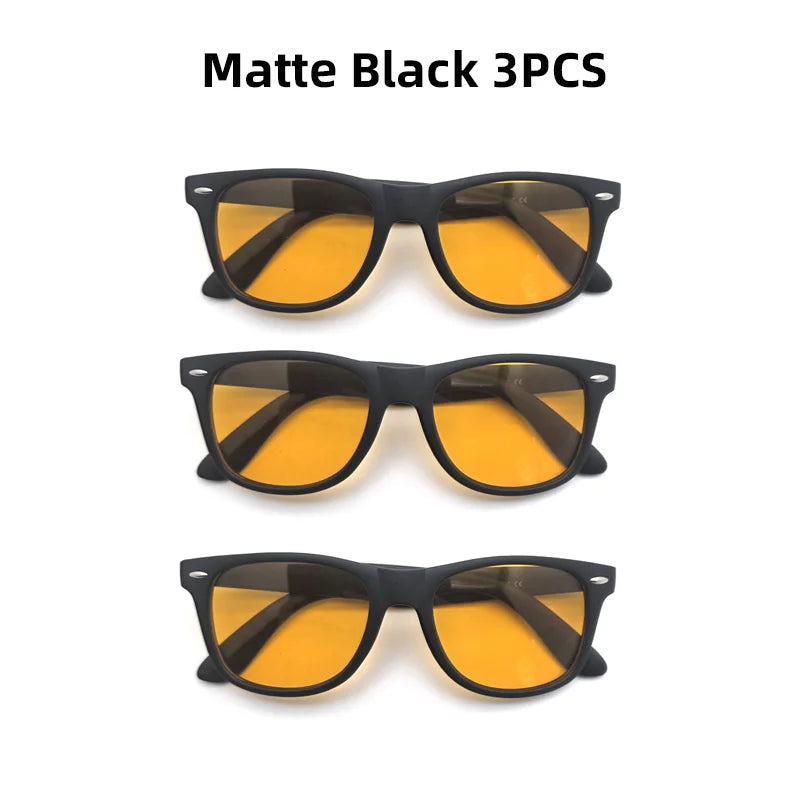 Night Vision Blue Light Blocking Glasses Men Square Computer Eye Protection Eyeglasses Gaming Women Orange Eyewear The Clothing Company Sydney