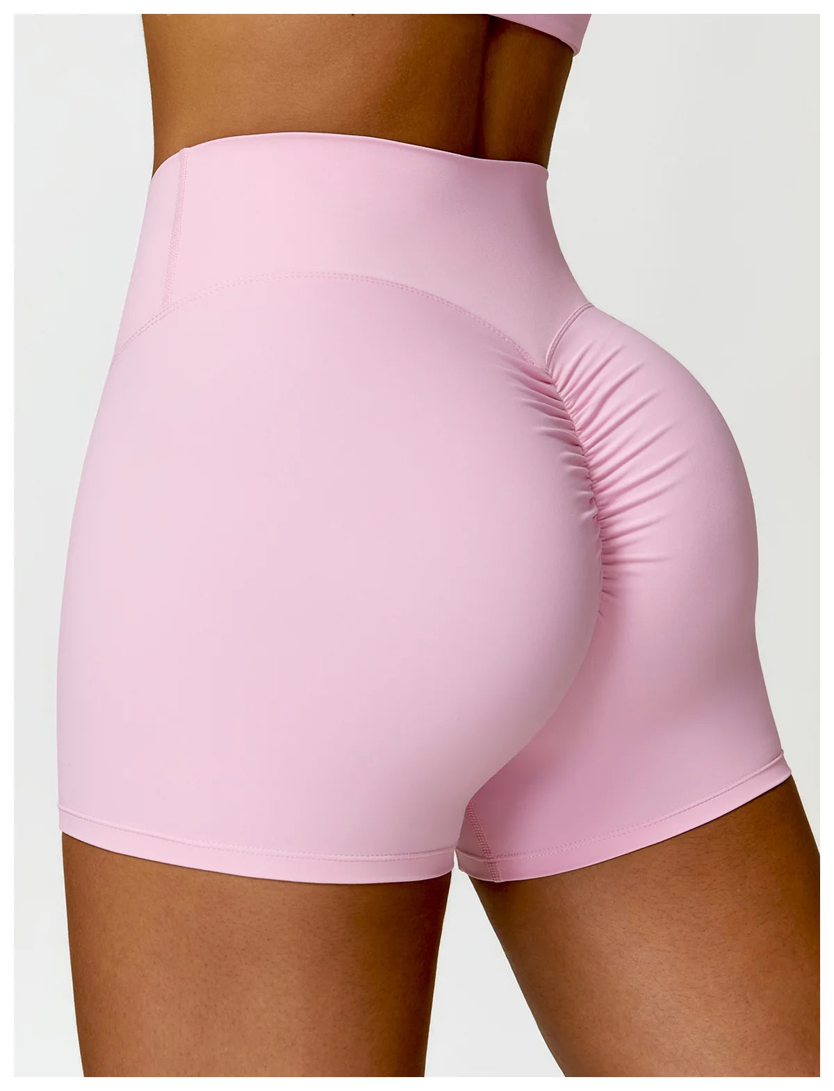 Women's Yoga Shorts Gym Leggings Cycling Slim Fit Workout Shorts High Waist Sports Shorts - The Clothing Company Sydney