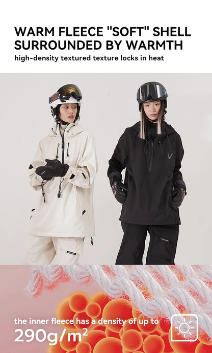 Men Women Ski Jacket Ski Pants Warm Windproof Winter Overalls Hoodie Waterproof Outdoor Sports Clothing The Clothing Company Sydney
