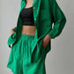 Summer Women's Suit Cotton Casual Shorts and Shirts 2 Piece  Matching Outfit Set Linen Fashion Blouse Women's Suit - The Clothing Company Sydney