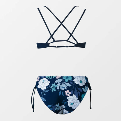 2 Piece Mid Waist Swimsuit Bikini Set The Clothing Company Sydney