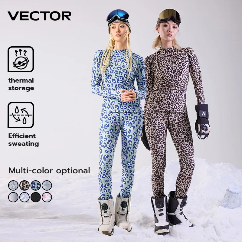 Womens 2 Piece Ultra Soft Winter Ski Quick Dry Base Layering Set Microfiber Fleece Thermal Underwear Plus Pants Set - The Clothing Company Sydney