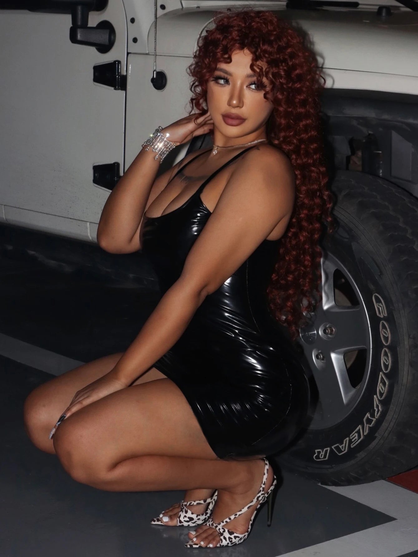 PU Leather Party Night Club Elegant Slip Bodycon Sleeveless Bodycon Mini Dress Ladies Summer Short Dresses - The Clothing Company Sydney