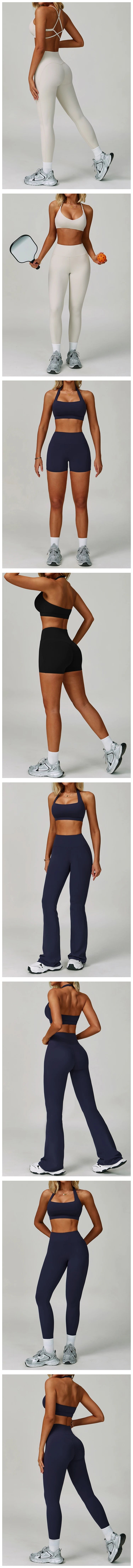 2 Piece Set Women's Tracksuit Fitness Clothes Yoga Sets Sportswear Workout Bra High Waist Leggings Set Gym Clothing Sports Suits The Clothing Company Sydney