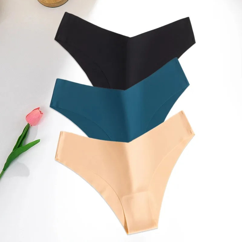 3 Pack Women's Seamless Panties Underwear Lingerie Intimate Briefs Ladies Underpants Brief Set The Clothing Company Sydney