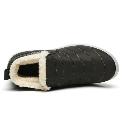 Men's Boots Snow Hiking Winter Boots For Men Outdoor Men Shoes Platform Work Shoes Footwear - The Clothing Company Sydney