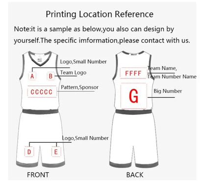 Customized Reversible Basketball Jersey Set Men Women Kids Quick Drying Jersey and Shorts Set - The Clothing Company Sydney