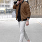 Lightweight Bomber Jackets Men's Waterproof Casual Jacket Outdoor Basketball Coats With Pocket Windbreaker - The Clothing Company Sydney