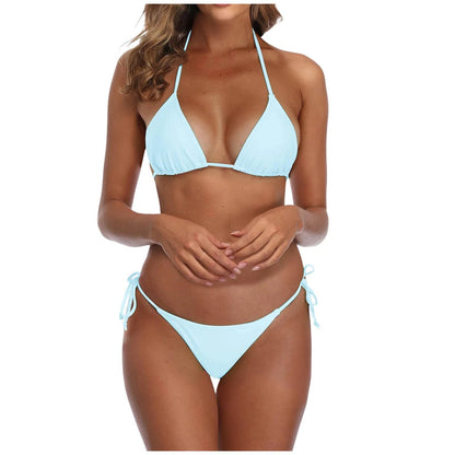 2 Piece Bikini Swimsuit Brazilian Pink Bikini Bather Bathing Suit For Women Triangle Top Thongs Swimsuits The Clothing Company Sydney