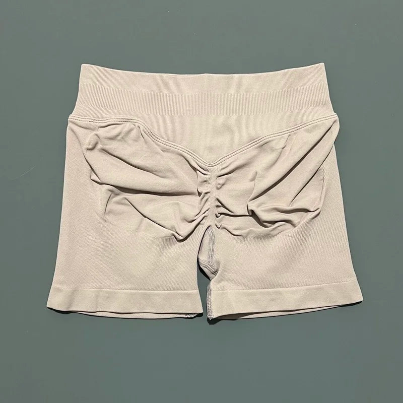Women's Impact Shorts 4.5'' Low Waist Seamless Yoga Shorts Scrunch Bum Gym Shorts Workout Biker Short Stretch Fitness Shorts The Clothing Company Sydney