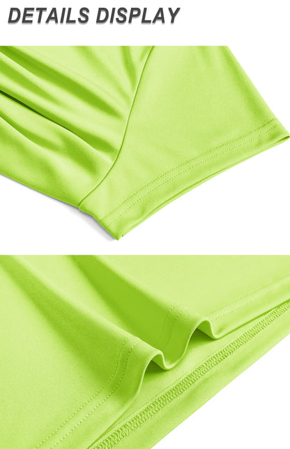 UPF 50+ Summer Short Sleeve V-Neck T-shirts Womens Sun Protection T-shirts Quick Dry Hiking Running Tee Shirts Tops - The Clothing Company Sydney