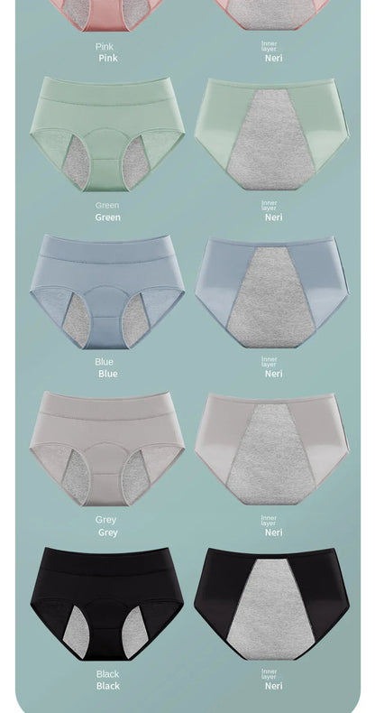 Menstruation Cotton Menstrual Panties High Waist Period Underwear Leak Proof Briefs The Clothing Company Sydney